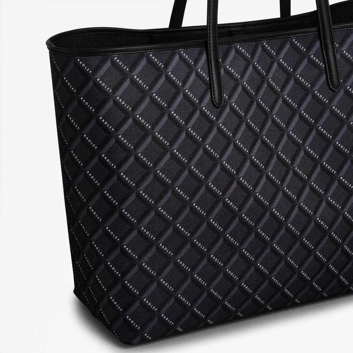 Southwell Gardens Fabric Open Top Tote Bag in Black - 110294 sold by Radley product image thumbnail 4