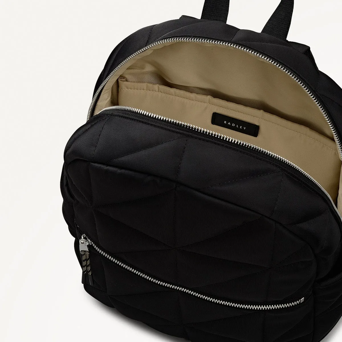 Danesfield Mews Fabric Large Ziptop Backpack in Black - 112421 sold by Radley product image thumbnail 3