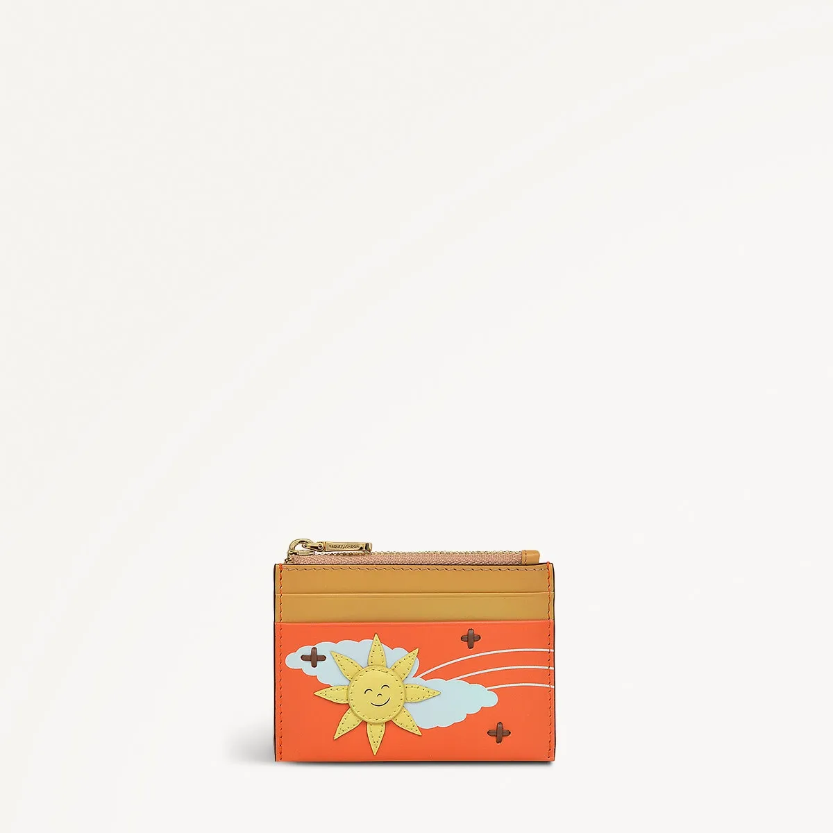 Coin Street Leather Small Coin Purse in Orange Peel - 111496 sold by Radley