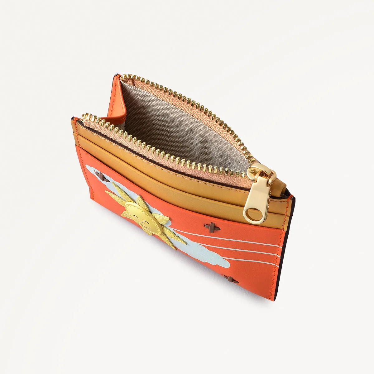 Coin Street Leather Small Coin Purse in Orange Peel - 111496 sold by Radley product image thumbnail 3