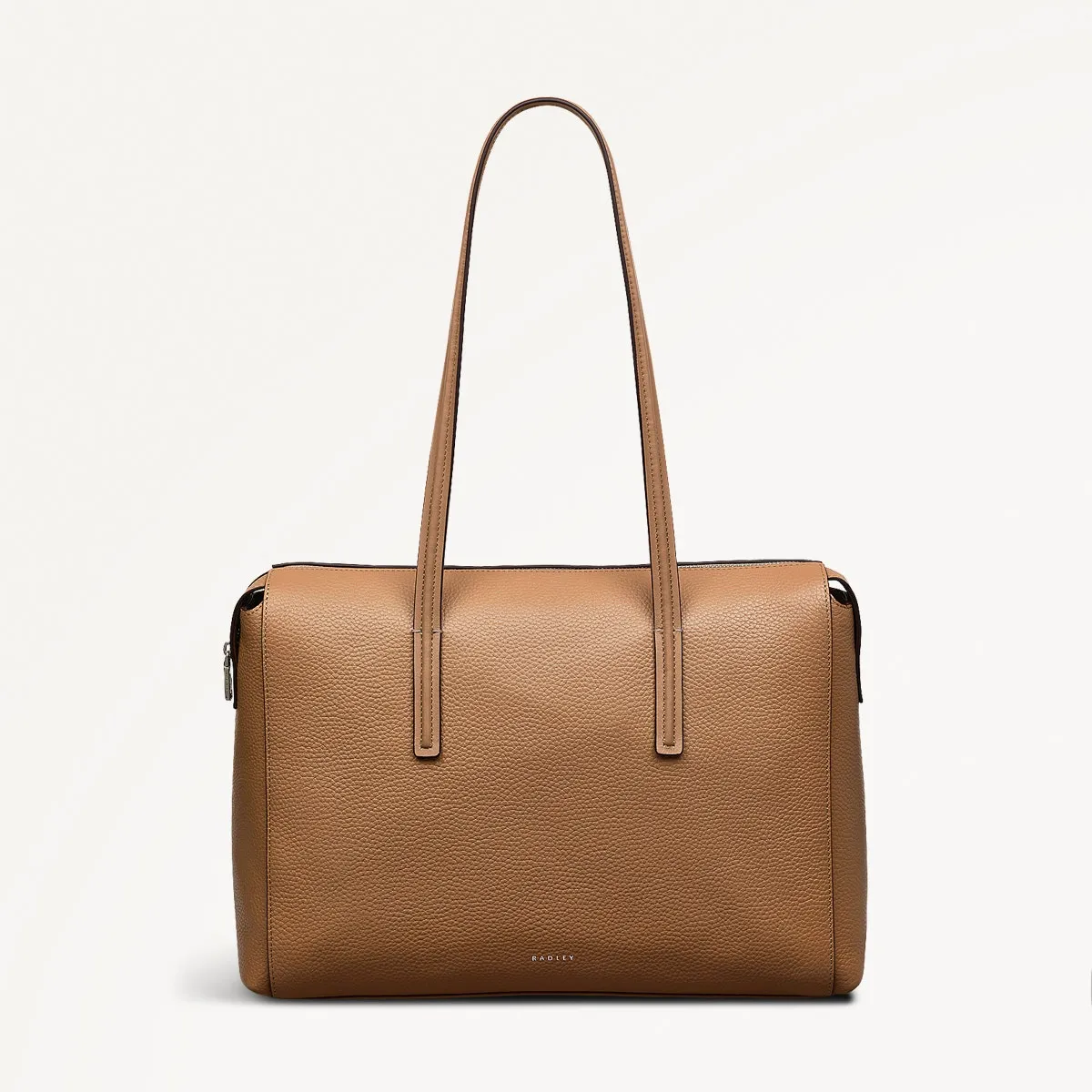 Eastcastle Street Leather Medium Ziptop Shoulder Bag in Chai - 111221 sold by Radley