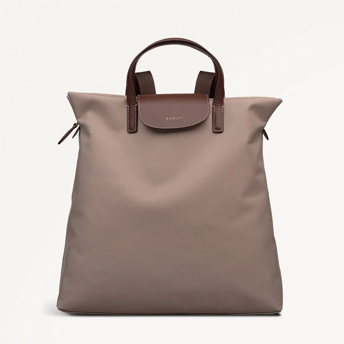 Pocket Essentials Fabric Medium Ziptop Backpack in Porcini - 112221 sold by Radley