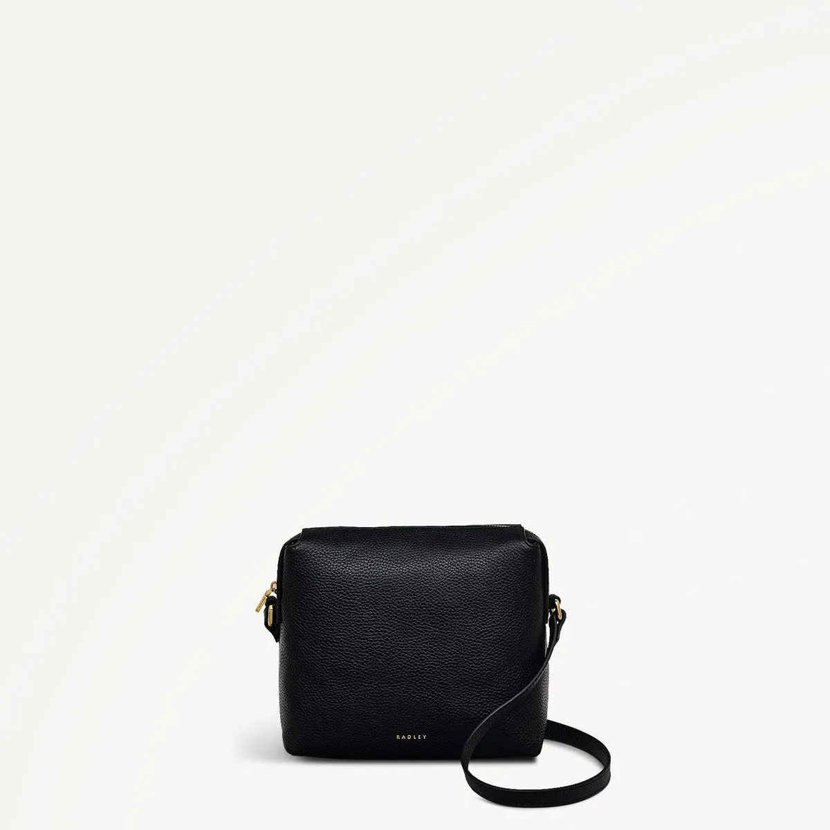 Eastcastle Street Leather Mini Ziptop Crossbody Bag in Black - 111209 sold by Radley