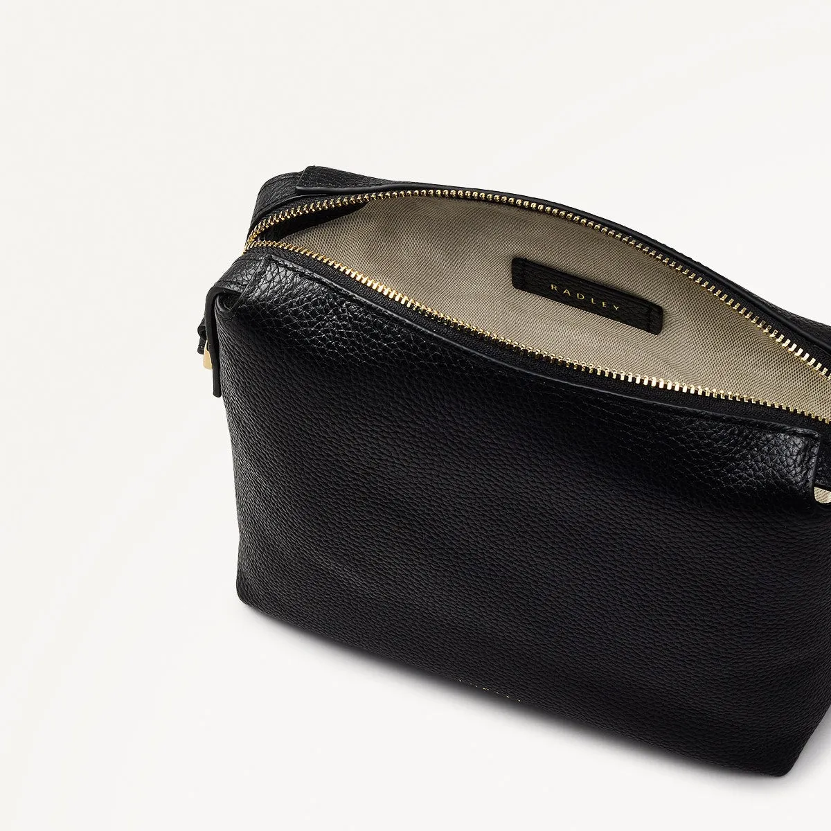 Eastcastle Street Leather Mini Ziptop Crossbody Bag in Black - 111209 sold by Radley product image thumbnail 3