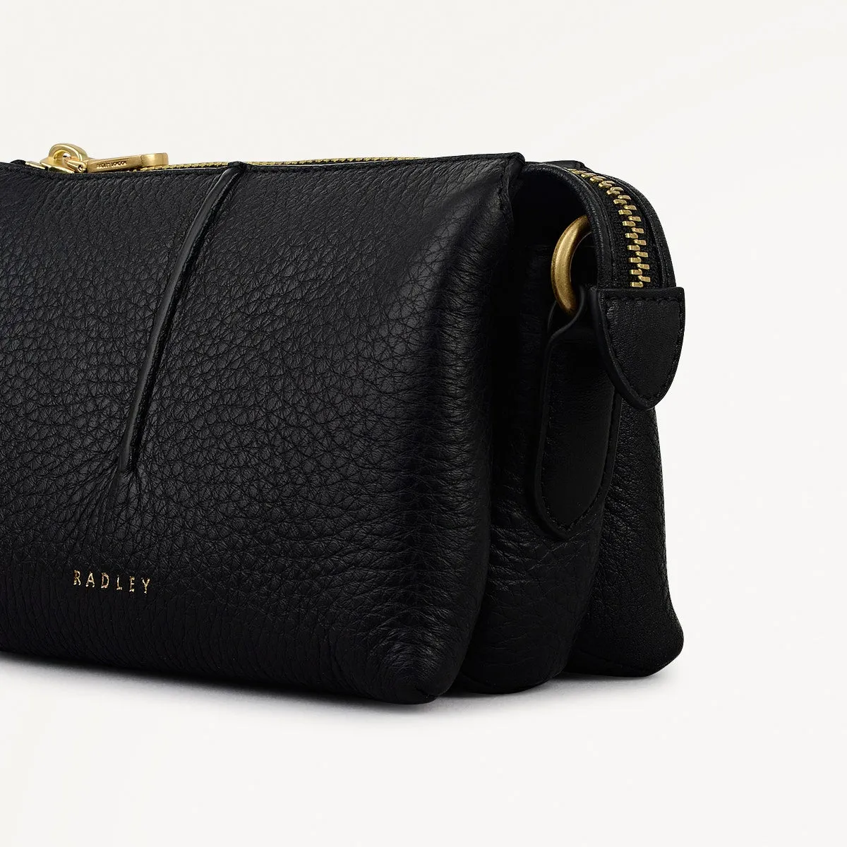 Hillgate Place Leather Small Ziptop Crossbody Bag in Black - 110428 sold by Radley product image thumbnail 4