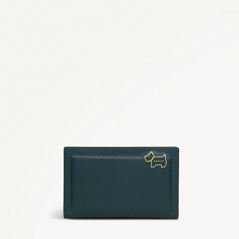 Heritage Lane Medium Bifold Wallet in Teal - 112025 sold by Radley