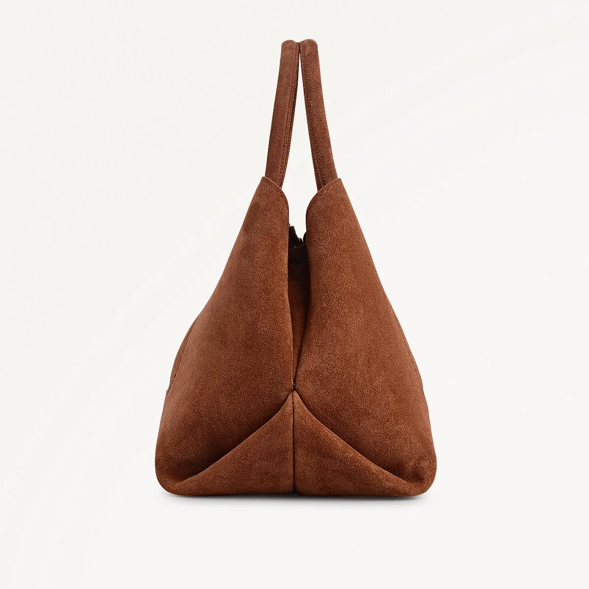 The Comptop Suede Small Ziptop Grab Bag in Russet - 112201 sold by Radley product image thumbnail 5