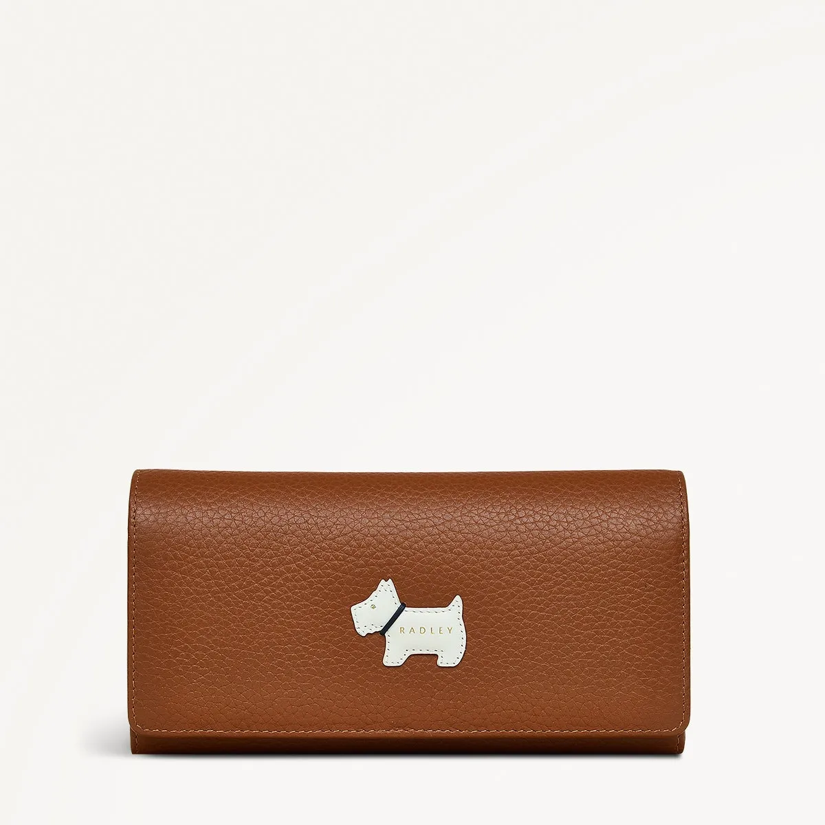 Loyal Radley Leather Extra Large Flapover Wallet in Indus Tan - 111868 sold by Radley