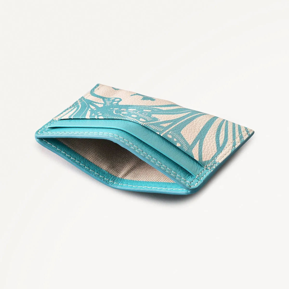 Under The Sea Leather Small Card Holder in Maldives - 111508 sold by Radley product image thumbnail 3