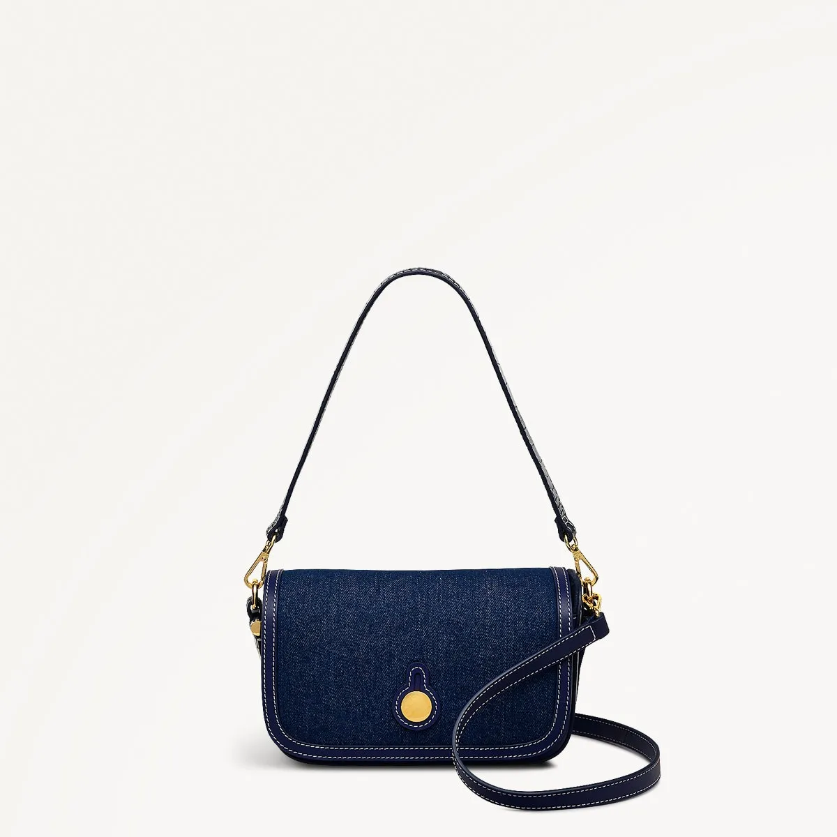 Bathurst Mews Leather Small Flapover Cross Body Bag in Evenfall - 111405 sold by Radley