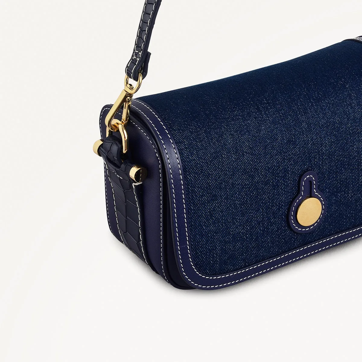 Bathurst Mews Leather Small Flapover Cross Body Bag in Evenfall - 111405 sold by Radley product image thumbnail 5