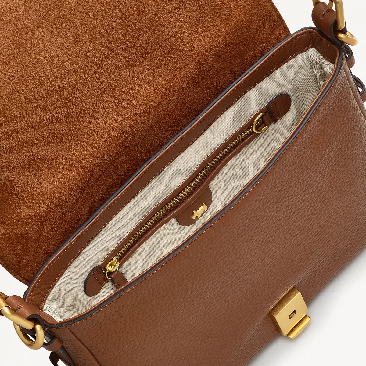 Grafton Street Small Flapover Crossbody Saddle - H2002211 sold by Radley product image thumbnail 3