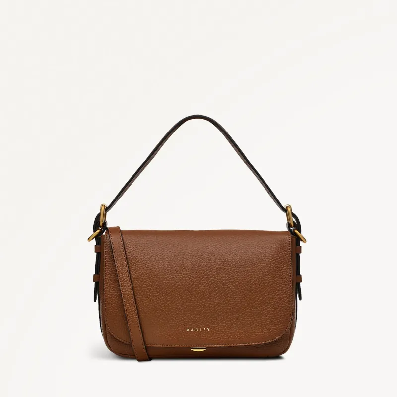 Grafton Street Small Flapover Crossbody Saddle - H2002211 sold by Radley
