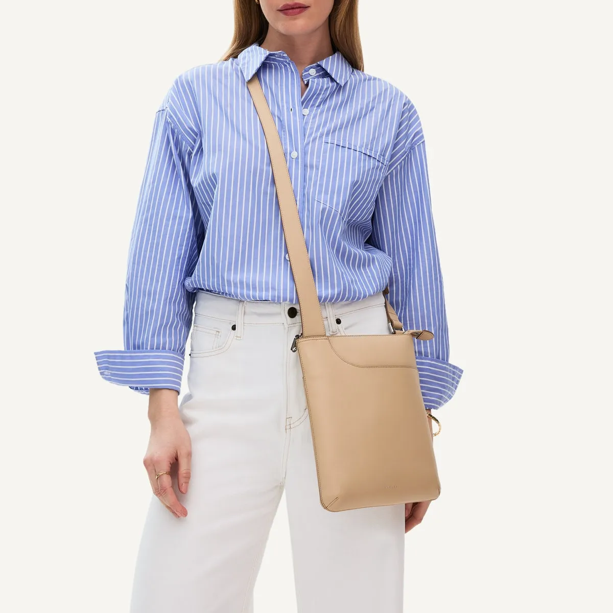 Pockets Medium Ziptop Cross Body Stone - 110829 sold by Radley product image thumbnail 5