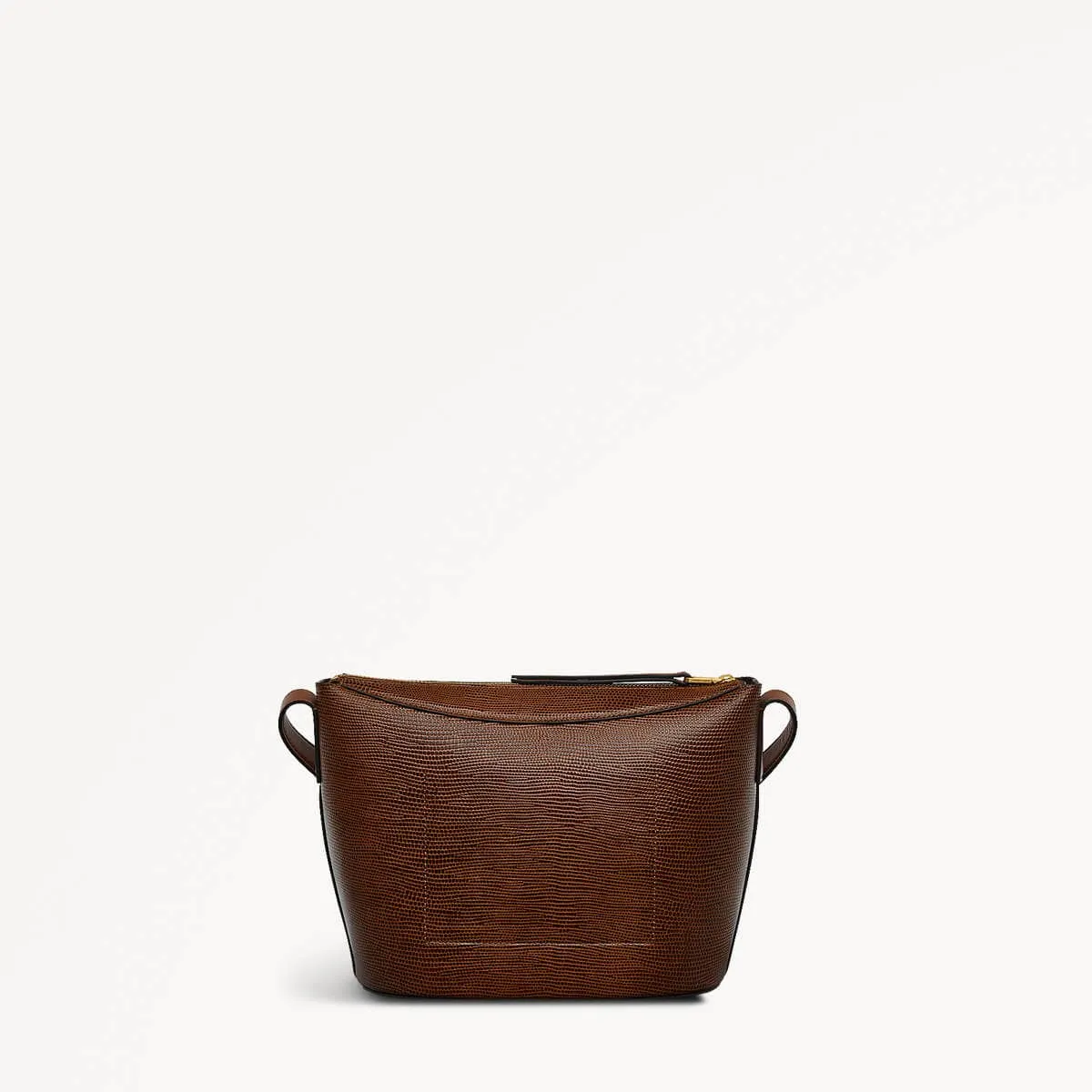 The Kensal Leather Small Ziptop Crossbody Bag in Saddle - 110164 sold by Radley product image thumbnail 2