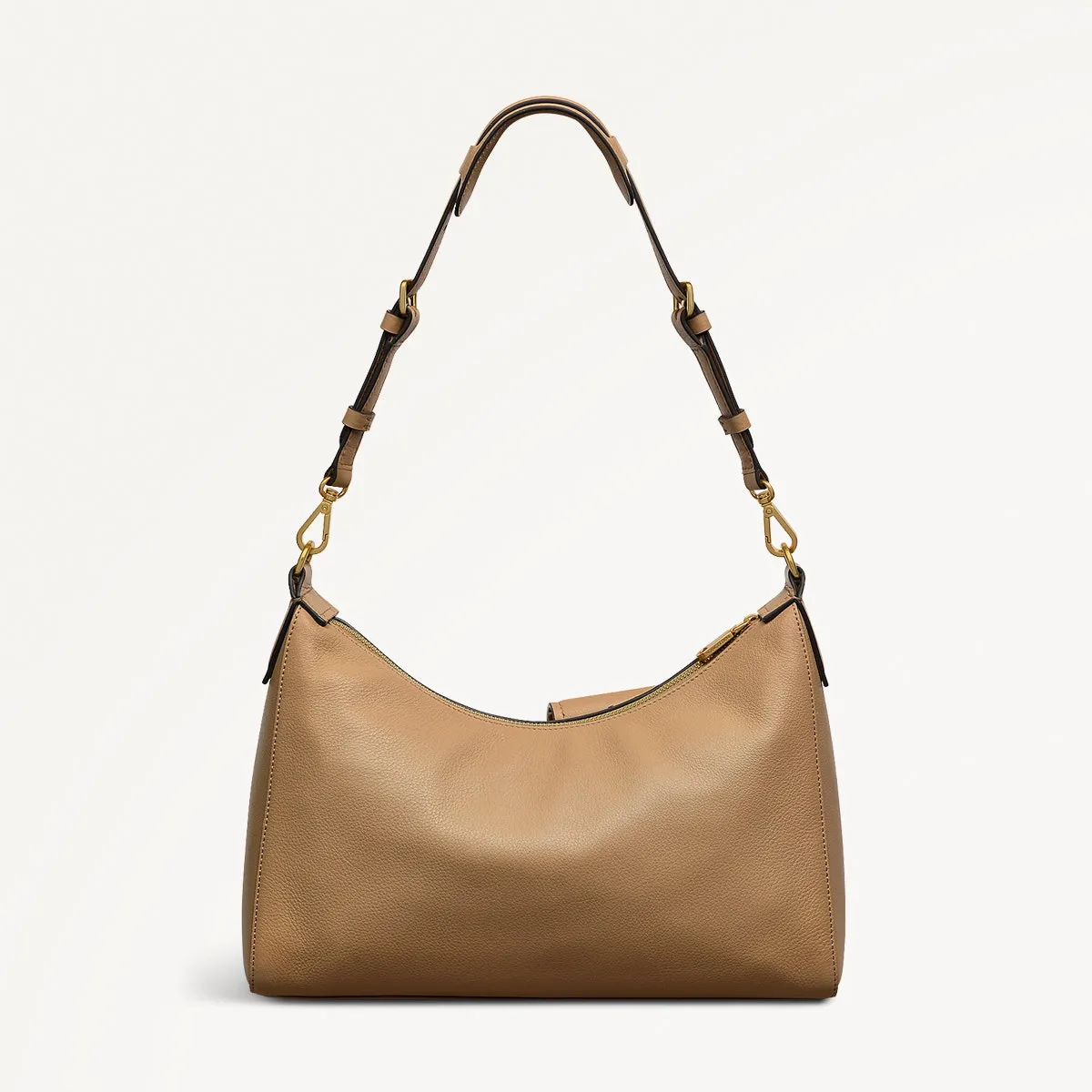 Norbury Close Fabric Medium Ziptop Shoulder Bag in Biscuit - 111616 sold by Radley product image thumbnail 2