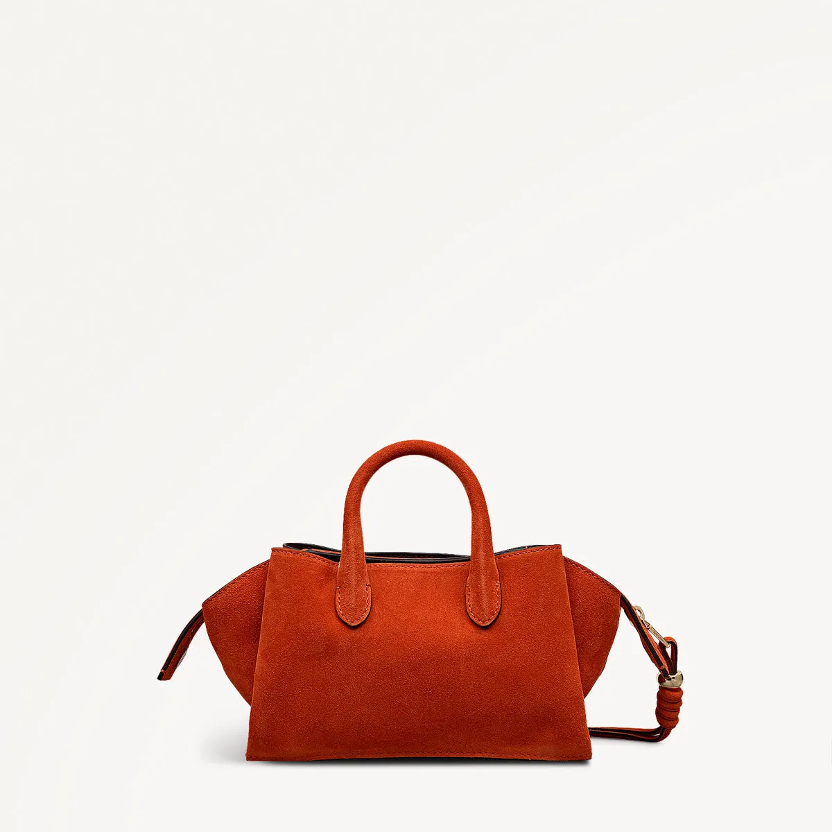 The Romilly Leather Small Ziptop Grab Bag in Flame - 112271 sold by Radley product image thumbnail 3