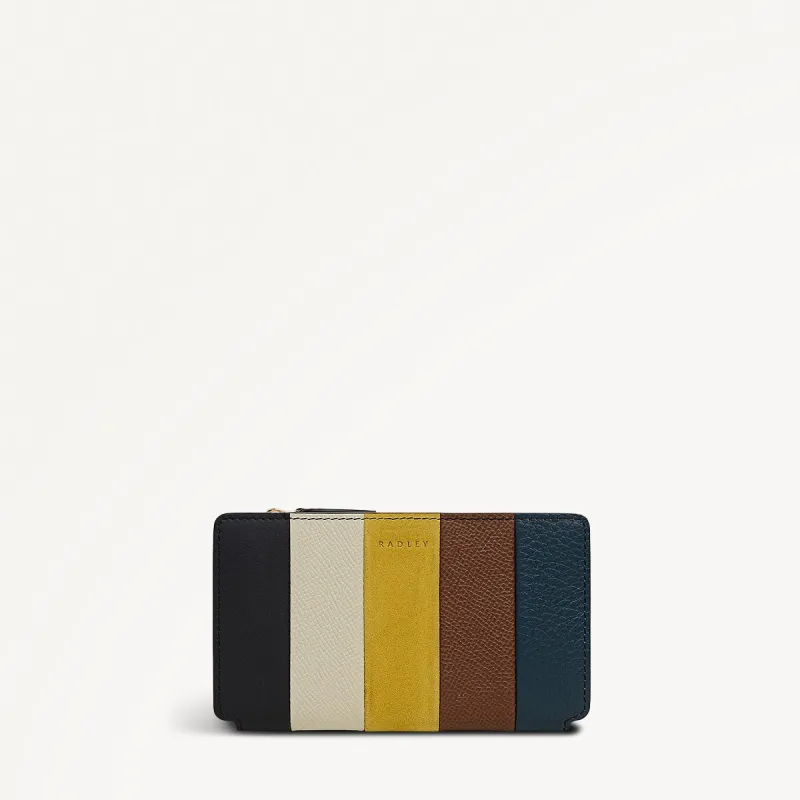 Coin Street Patchwork Medium Ziptop Wallet in Ochre - 112056 sold by Radley