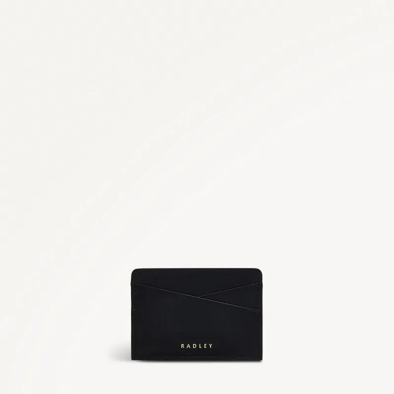Holmes Avenue Leather Small Card Holder in Black - 111772 made by Radley