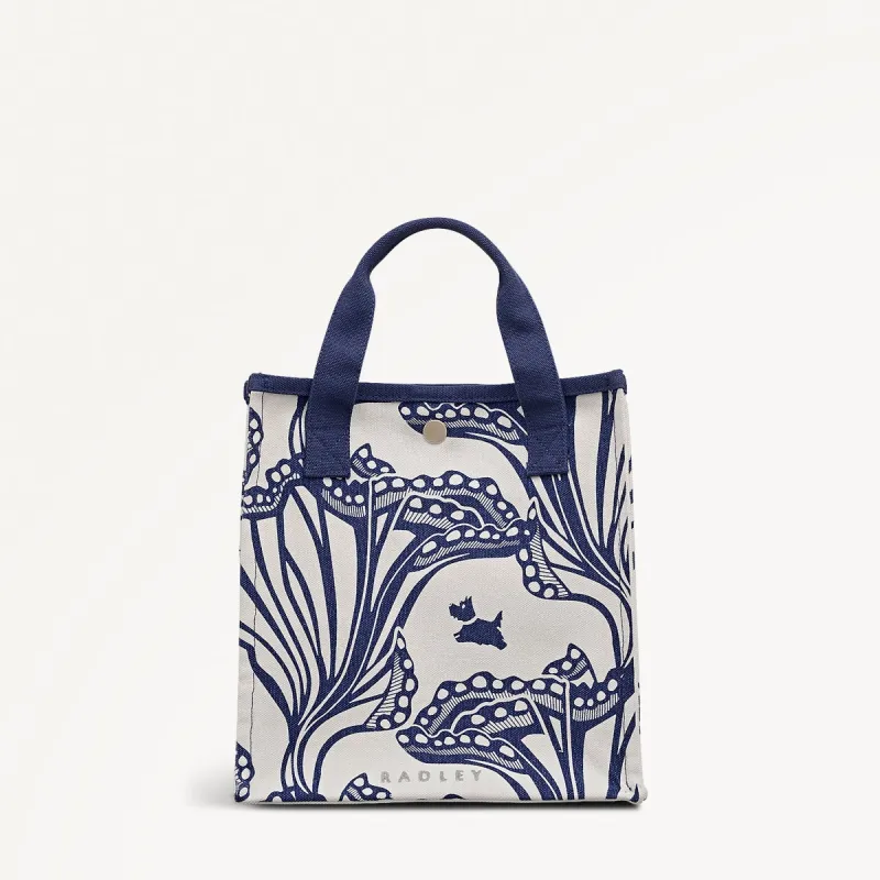 Under The Sea Fabric Small Open Top Grab in Natural - 111370 sold by Radley