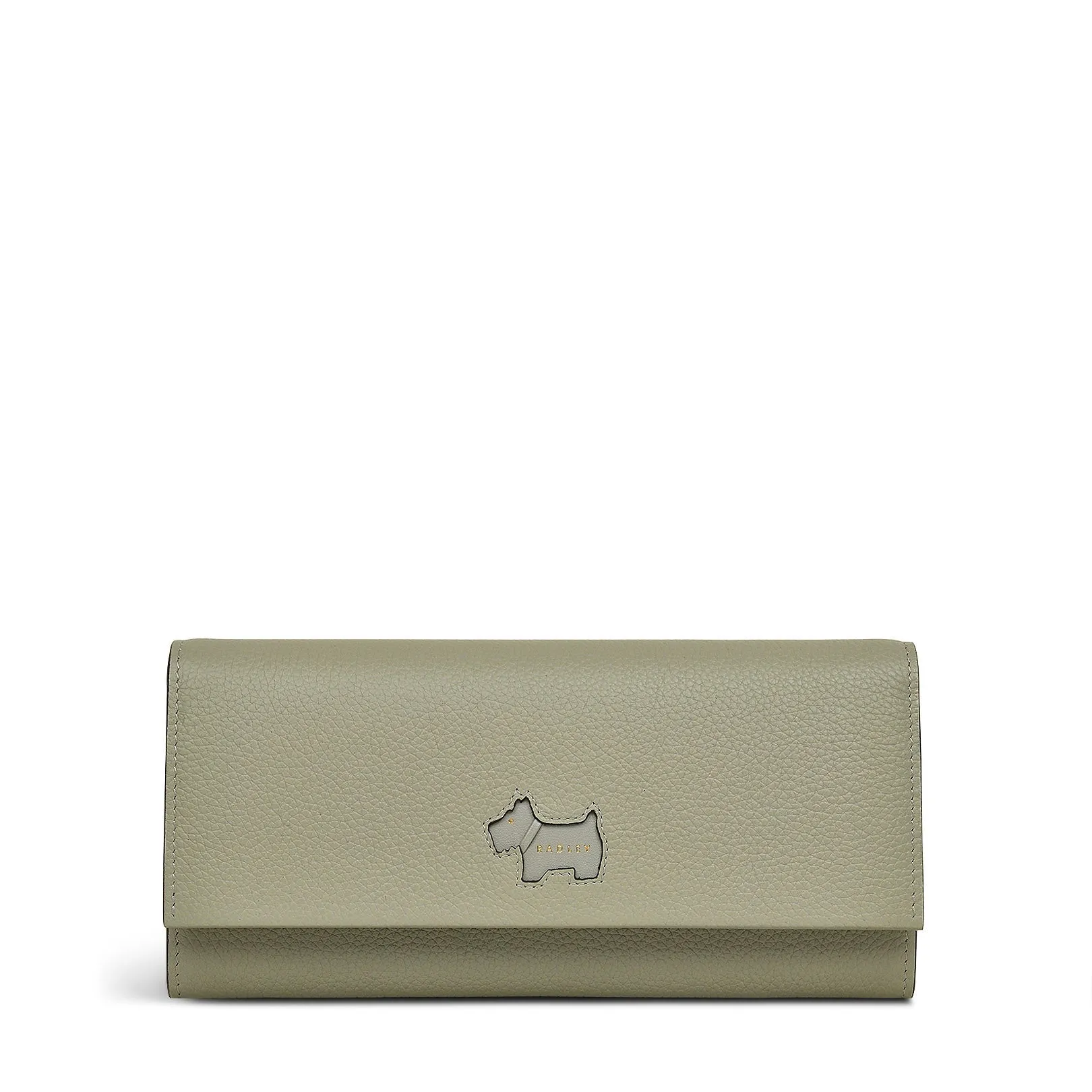 Radley Cookie Cutter - Protect Leather Large Flapover Wallet in Drizzle - 111781 sold by Radley