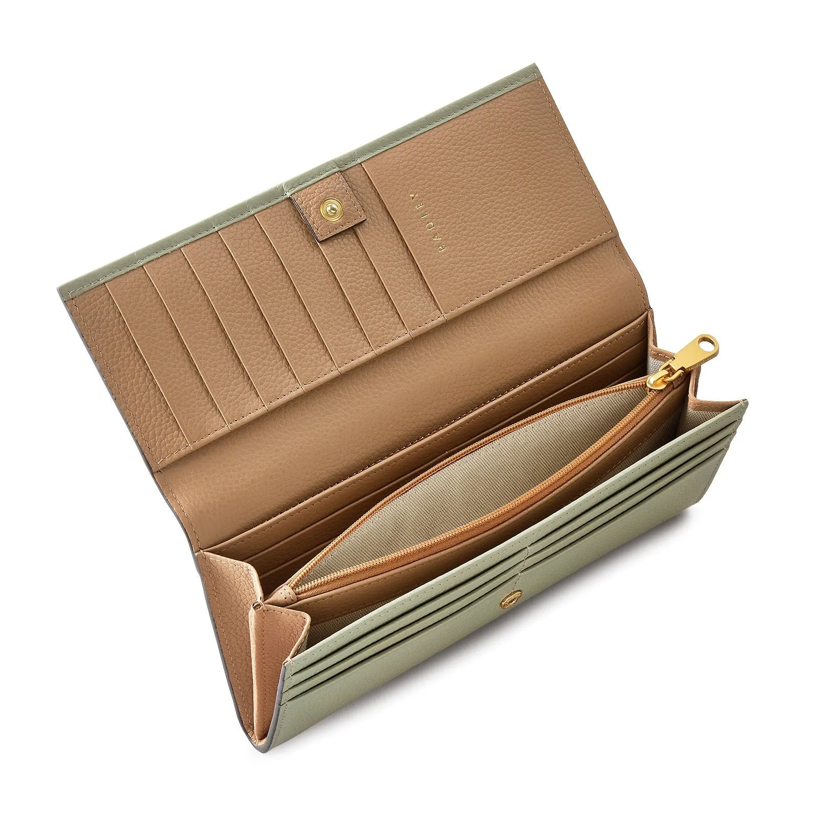 Radley Cookie Cutter - Protect Leather Large Flapover Wallet in Drizzle - 111781 sold by Radley product image thumbnail 4