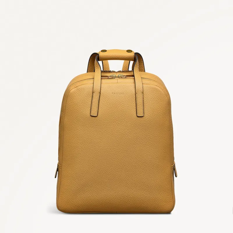 Dukes Place Leather Medium Zip Around Backpack in Pecan - 111383 sold by Radley