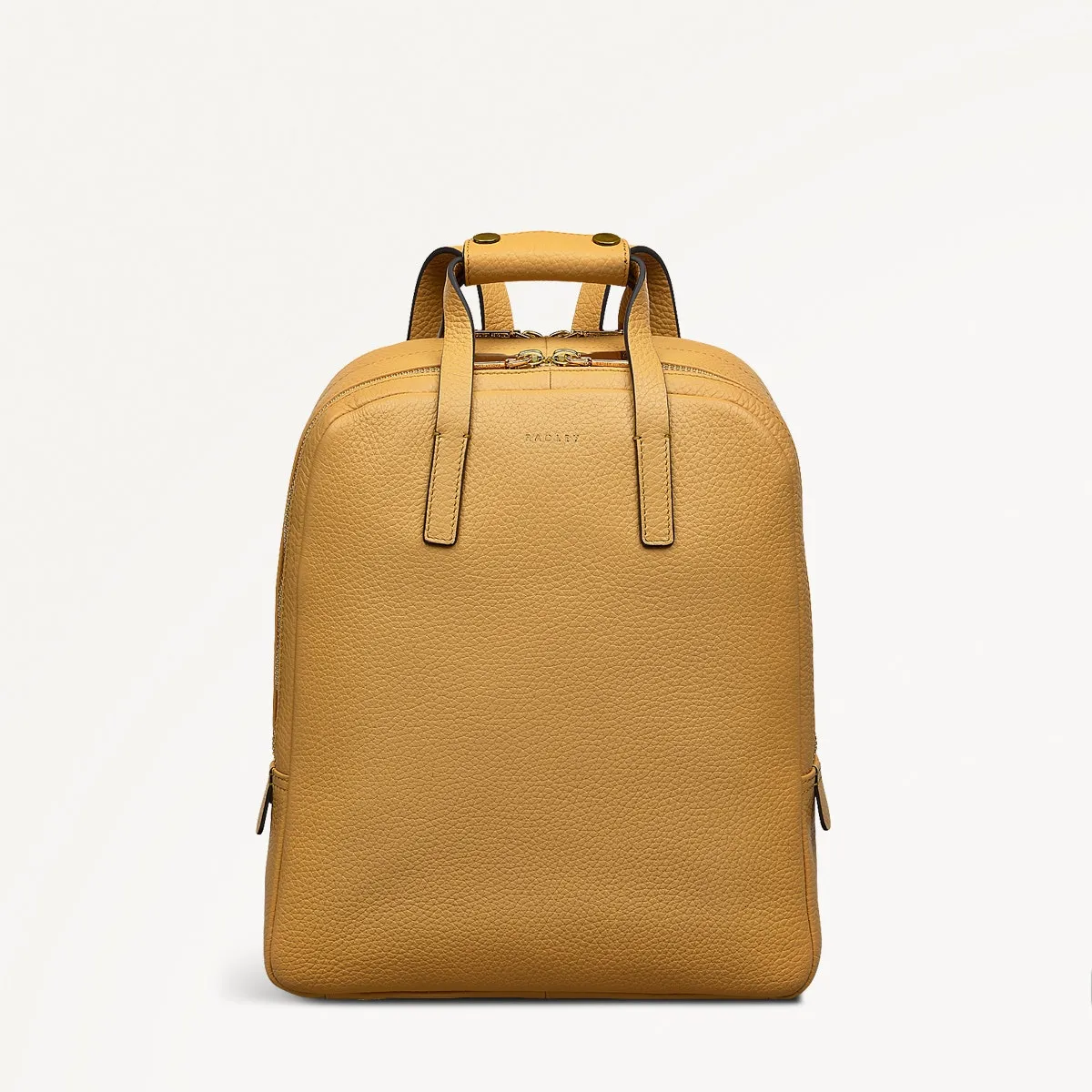 Dukes Place Leather Medium Zip Around Backpack in Pecan - 111383 sold by Radley