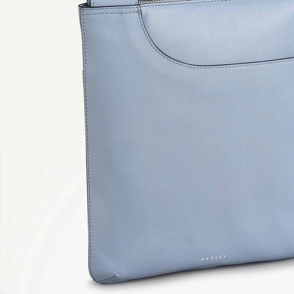 Pockets Medium Ziptop Cross Body Smoke Blue - 110811 sold by Radley product image thumbnail 4