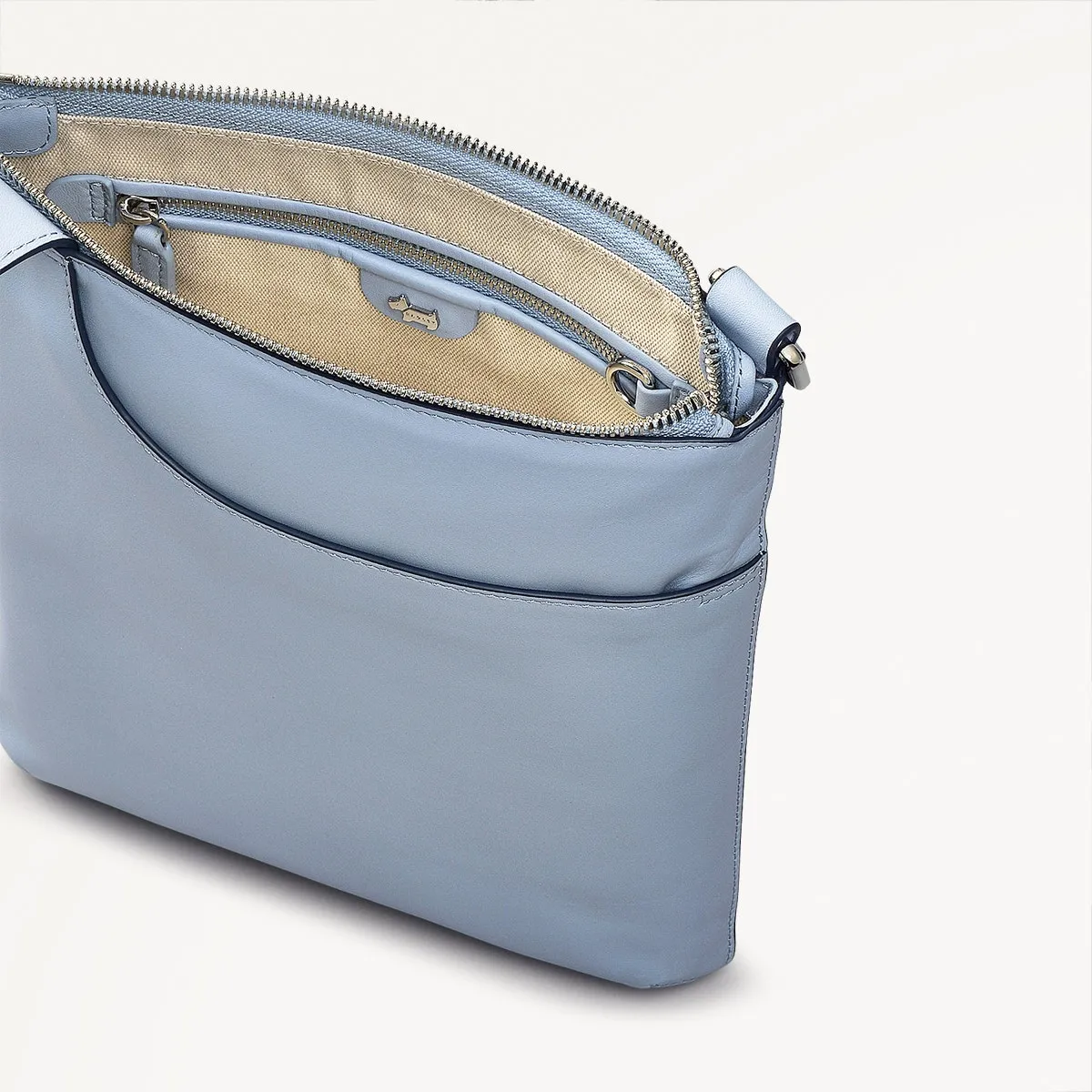 Pockets Medium Ziptop Cross Body Smoke Blue - 110811 sold by Radley product image thumbnail 3
