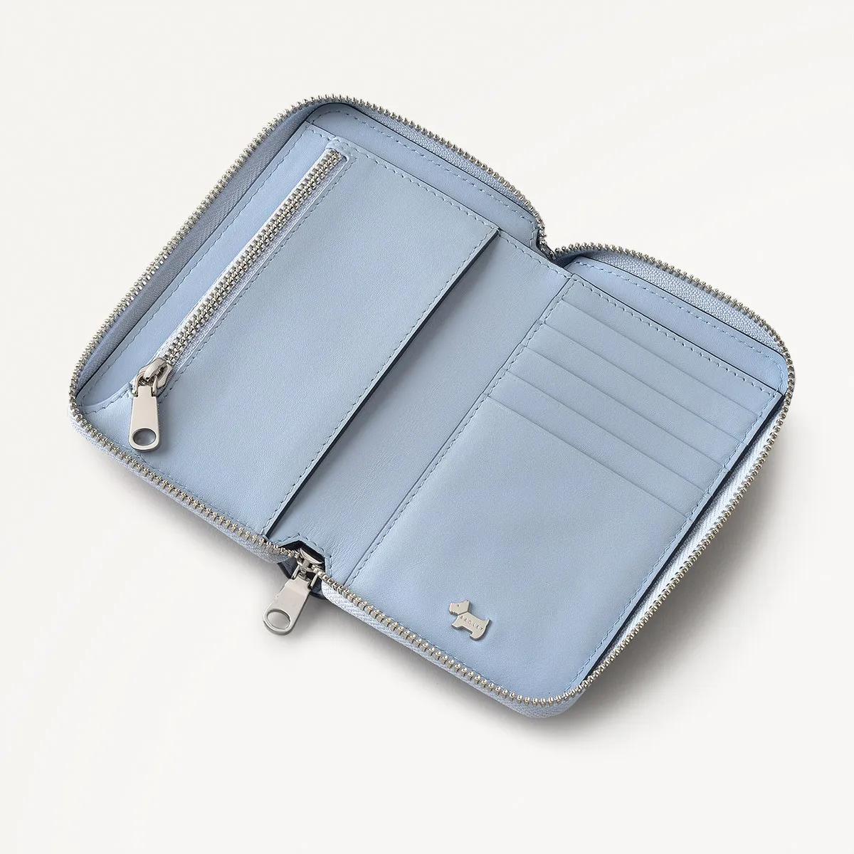 Pockets Leather Medium Zip Around Wallet in Smoke Blue - 110755 sold by Radley product image thumbnail 3