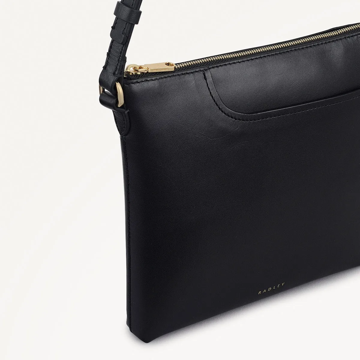 Pockets Leather Small Ziptop NS Cross Body Bag in Black - 112146 sold by Radley product image thumbnail 4
