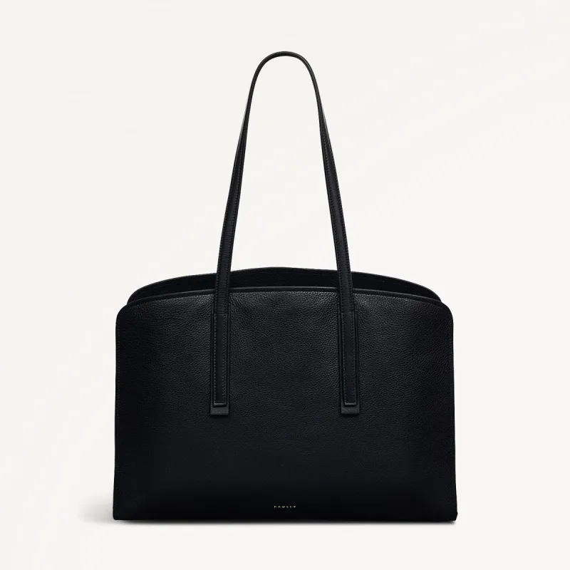 Arragon Row Fabric Large Laptop Shoulder Bag in Black - 111716 sold by Radley