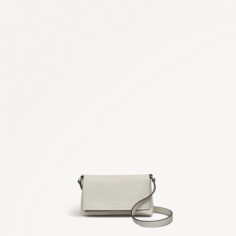 Holmes Avenue Fabric Mini Flapover Cross Body Bag in Chalk - 111593 sold by Radley