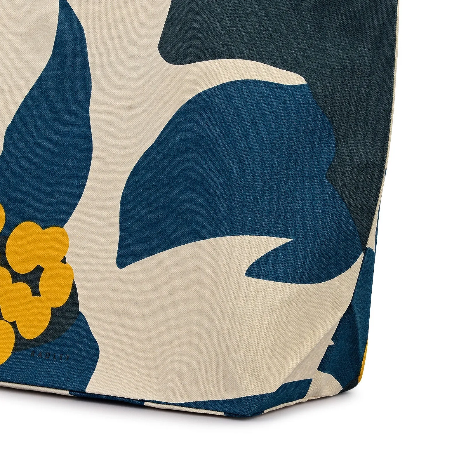 Perfect Poppies Fabric Large Ziptop Tote in Pine Needle - 112522 sold by Radley product image thumbnail 4