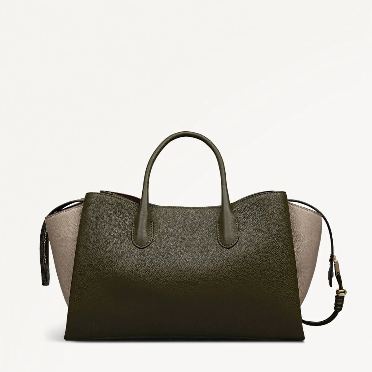 The Romilly Leather Large Ziptop Grab Bag in Pine Needle - 112268 sold by Radley product image thumbnail 4