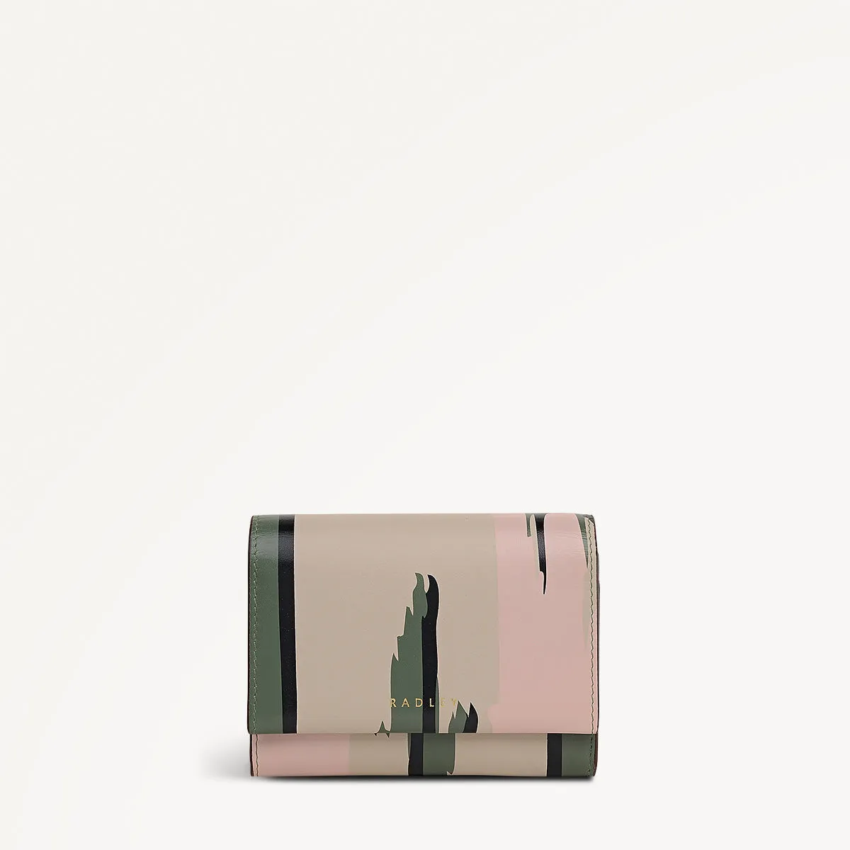 Abstract Animal Leather Medium Flapover Wallet in Hunter Green - 112783 sold by Radley