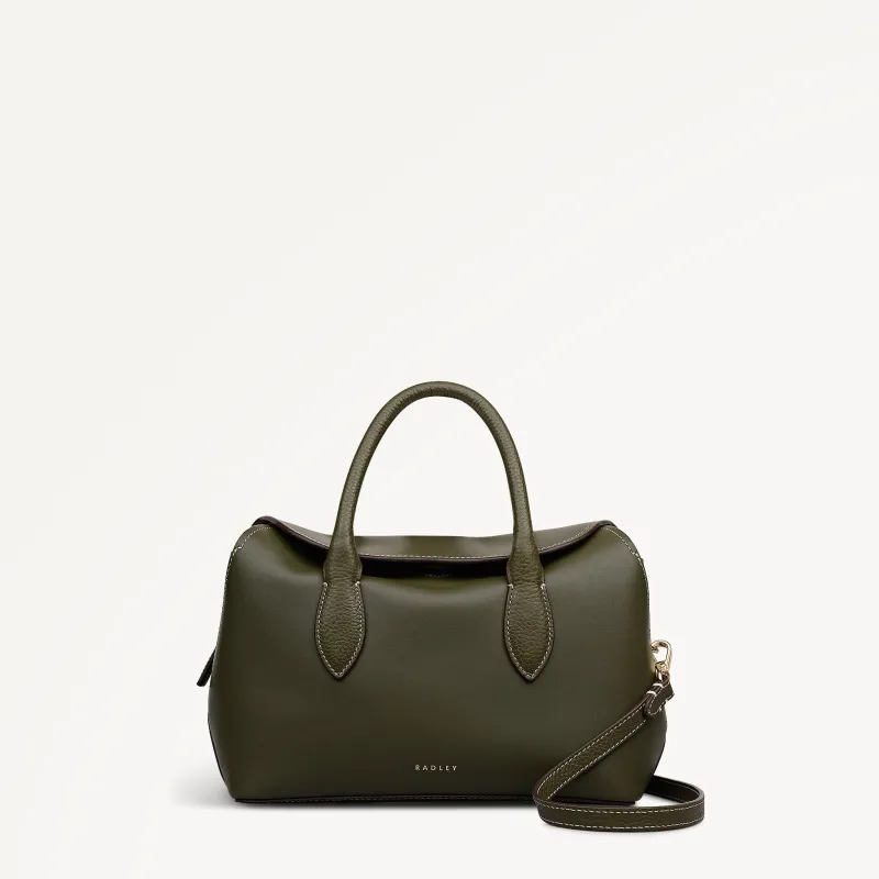 Liverpool Gardens Small Ziptop Grab Bag in Pine Needle - 112747 sold by Radley