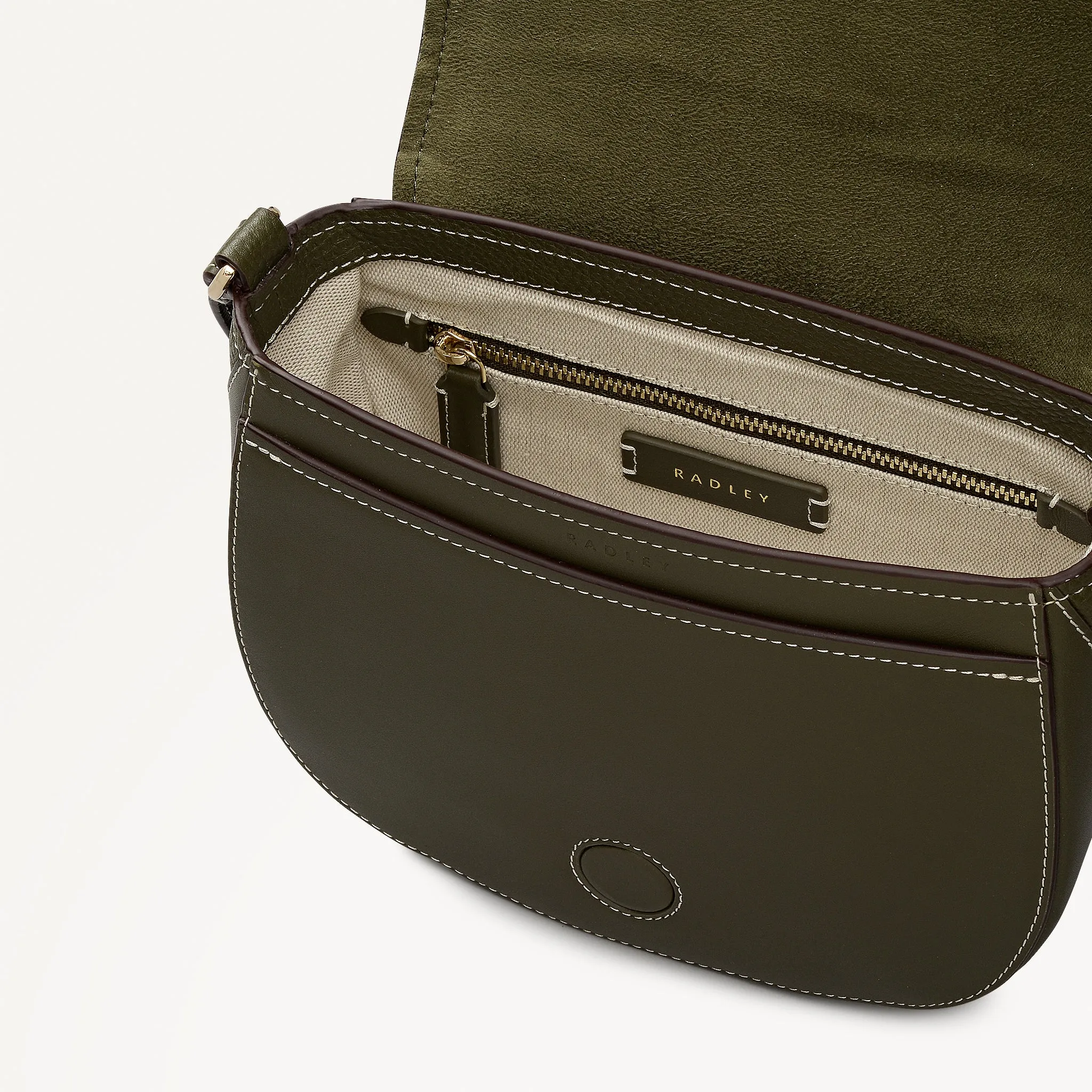 Liverpool Gardens Medium Flapover Cross Body Bag in Pine Needle - 112745 sold by Radley product image thumbnail 3