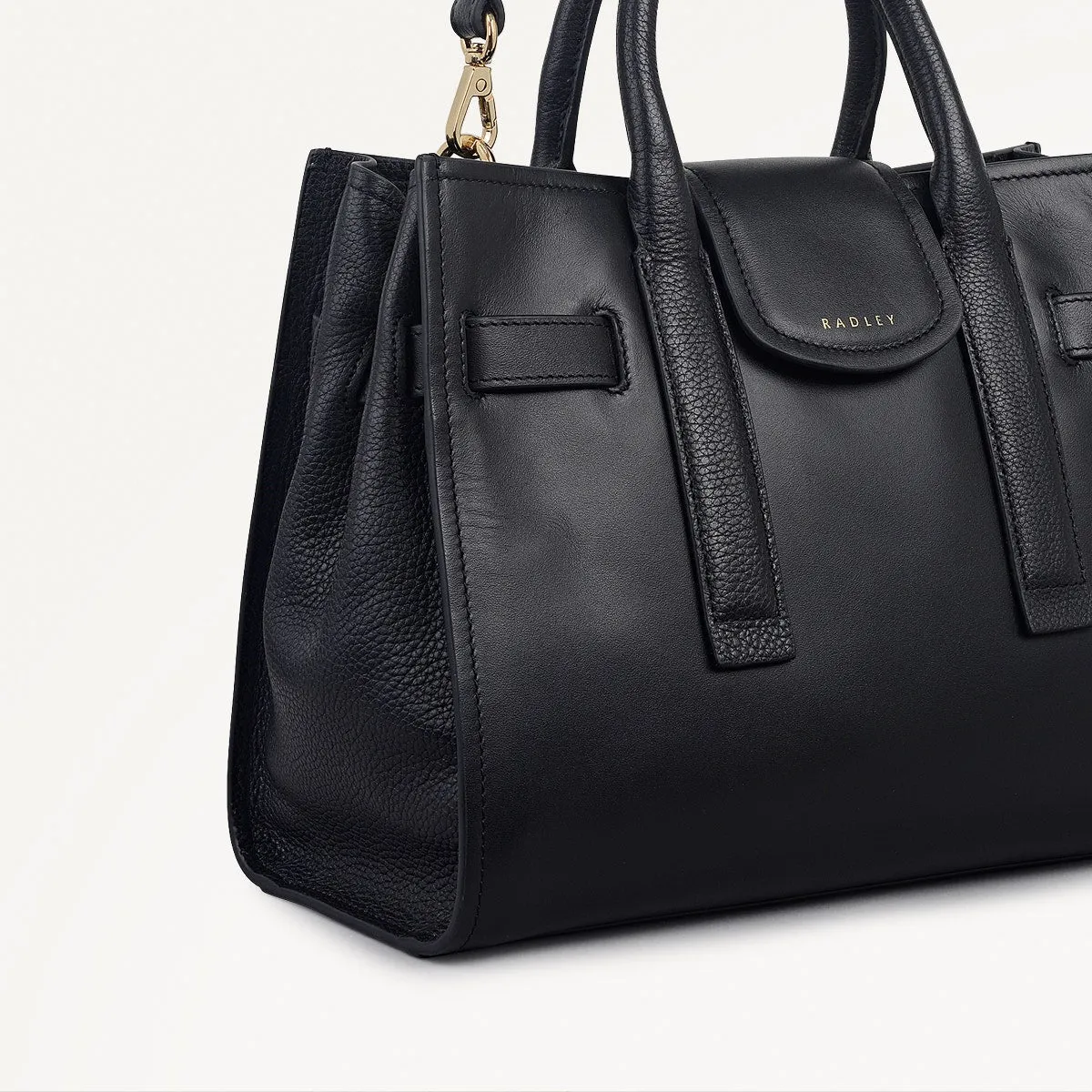 St Pancras Lane Small Open Top Grab Bag in Black - 112398 sold by Radley product image thumbnail 4