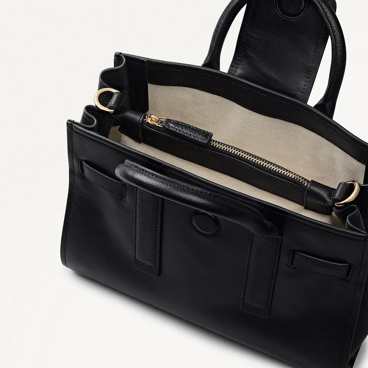 St Pancras Lane Small Open Top Grab Bag in Black - 112398 sold by Radley product image thumbnail 3