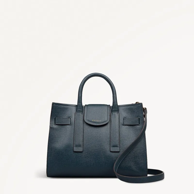 St Pancras Lane Small Open Top Grab Bag in Teal - 112400 sold by Radley