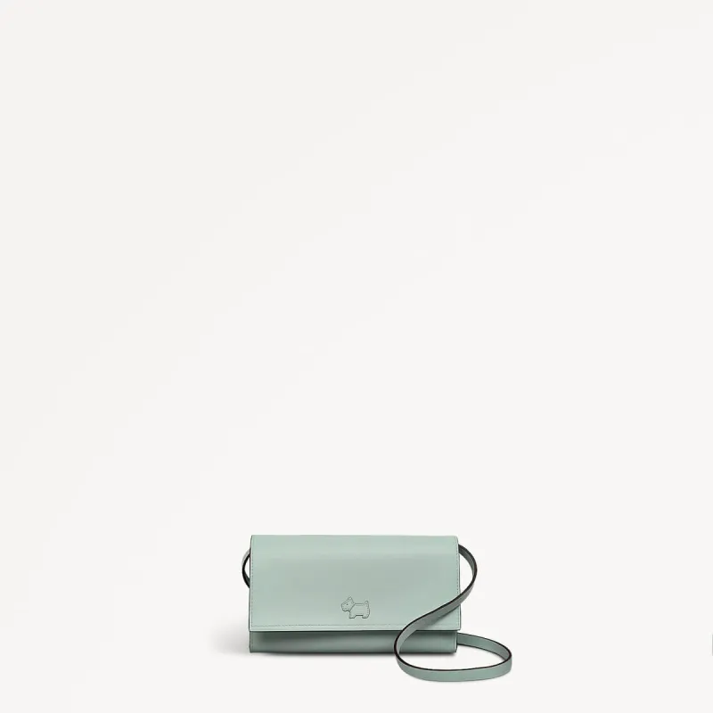 Radley Dna - Protect Leather Large Phone Crossbody in Deco Green - 111114 sold by Radley