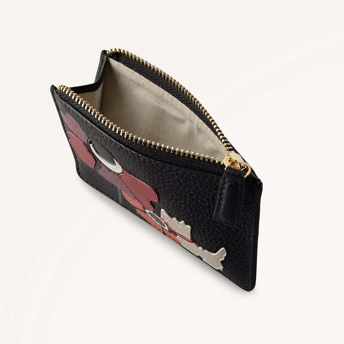 Floribunda Leather Small Ziptop Coin Purse in Black - 112446 sold by Radley product image thumbnail 3