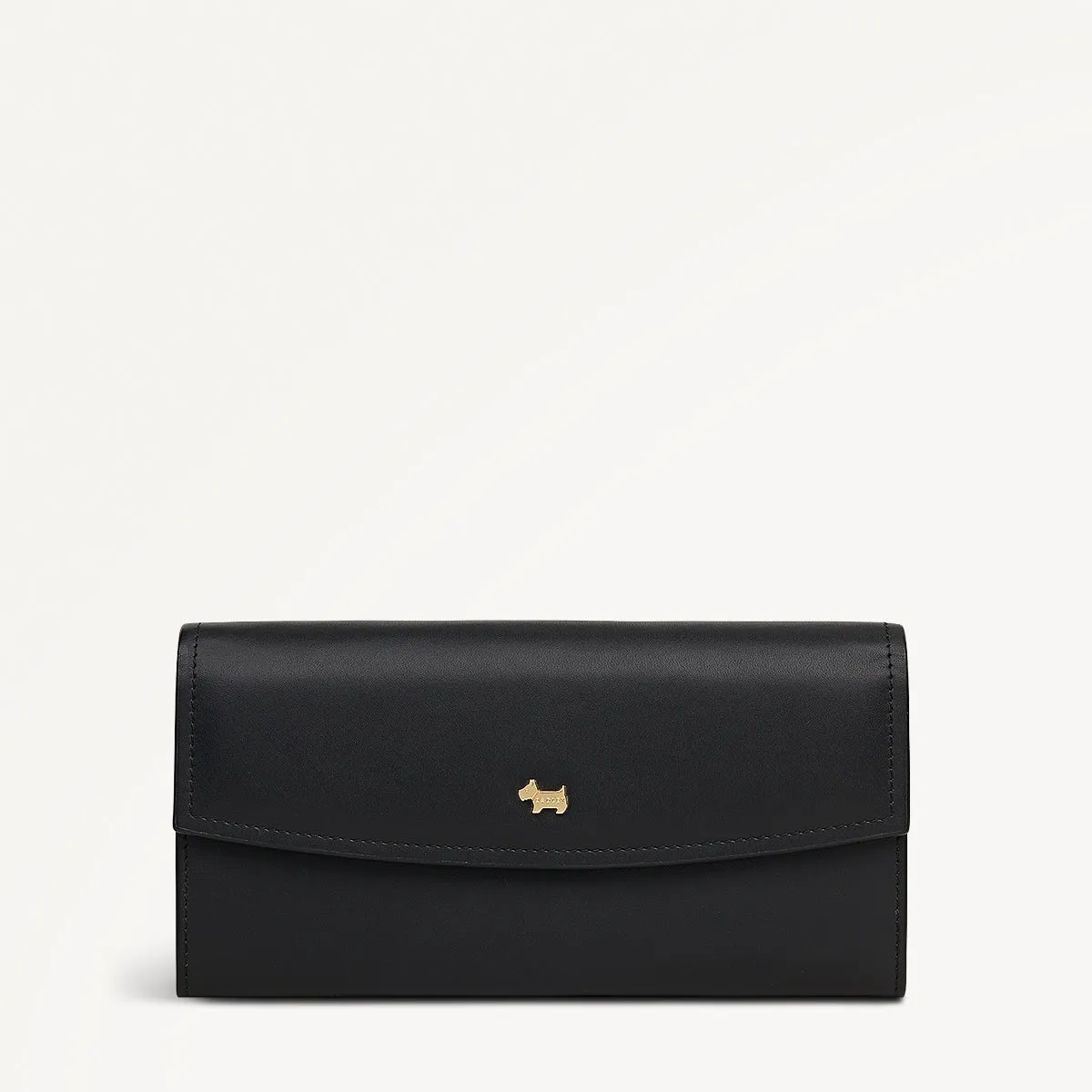 Liverpool Gardens Leather Large Flapover Wallet in Black - 112800 sold by Radley