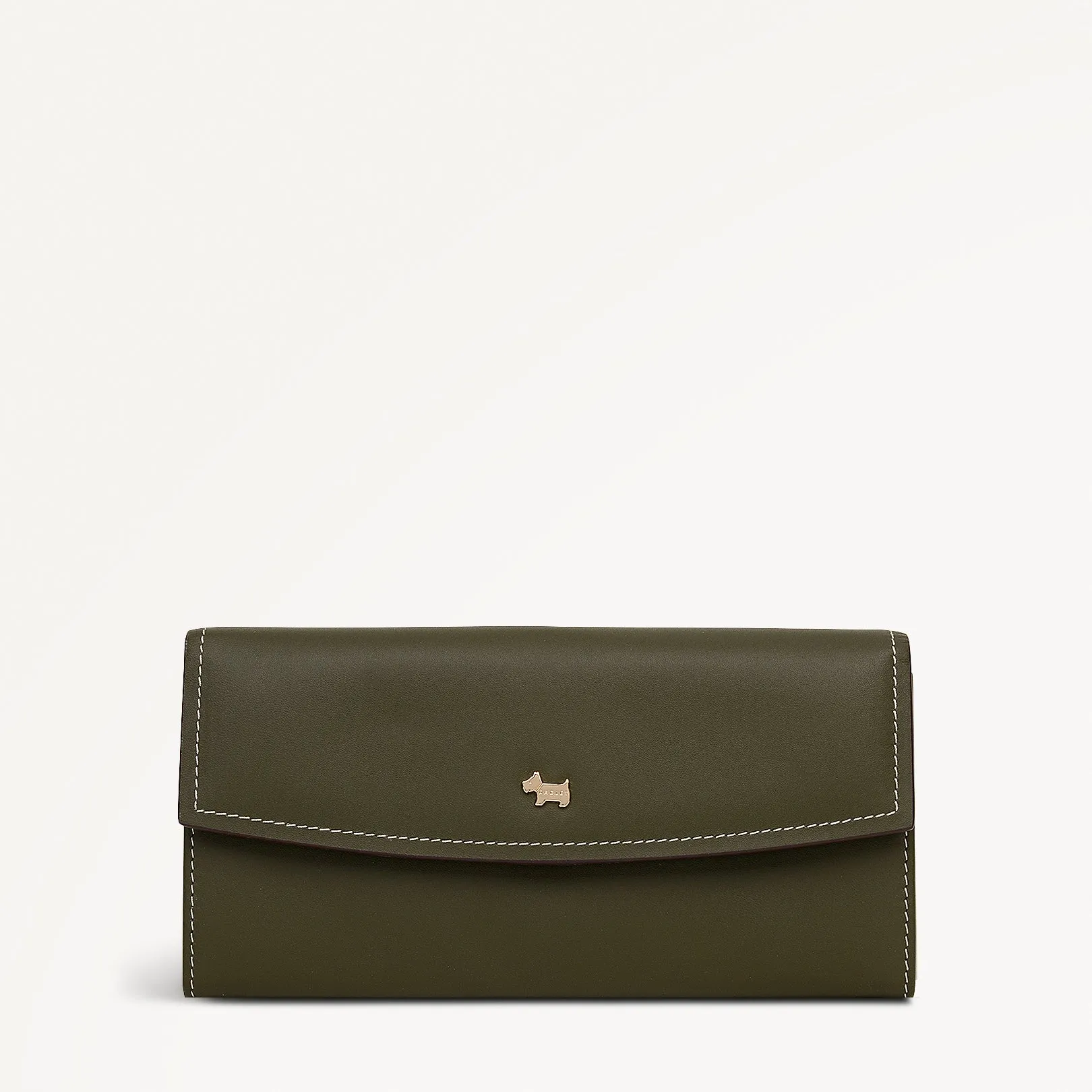 Liverpool Gardens Leather Large Flapover Wallet in Pine Needle - 112801 sold by Radley