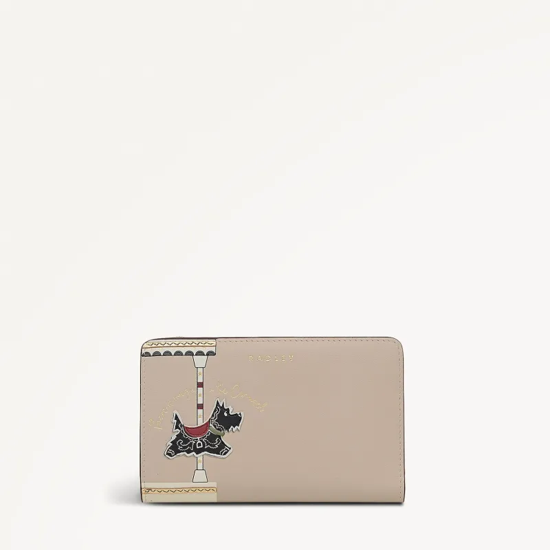 Magic Carousel Leather Medium Bifold Wallet in Porcini - 112788 sold by Radley