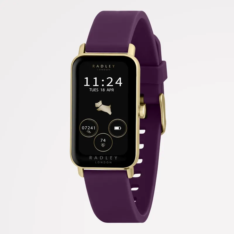 SERIES 21 WITH SILICON STRAP PURPLE sold by Radley