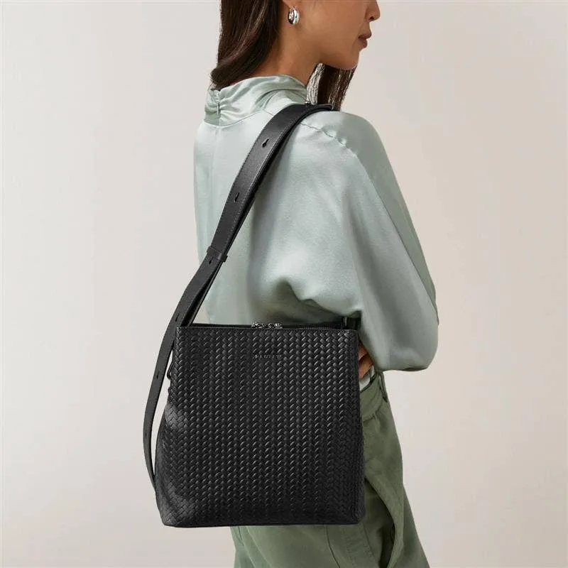 Dukes Place - Weave Medium Compartment Crossbody Black - H2125001 sold by Radley product image thumbnail 2