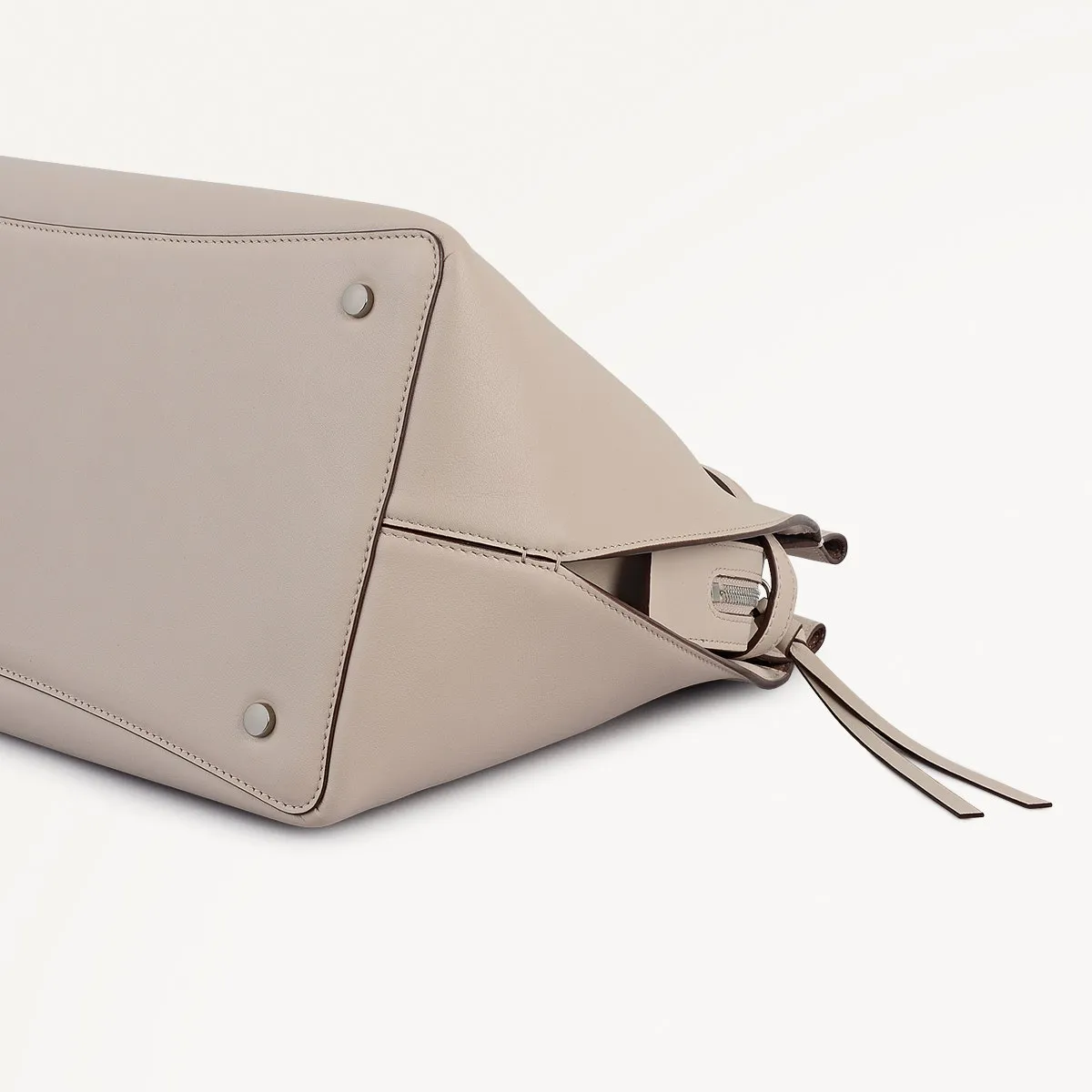 The Christina Leather Large Ziptop Shoulder Bag in Porcini - 112197 sold by Radley product image thumbnail 5